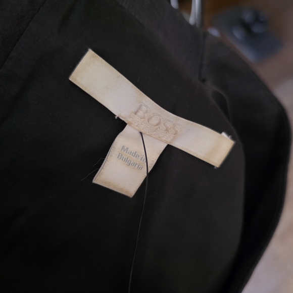 Boss | Hugo Boss |  Dark Gray Midi Dress 2 - Picture 4 of 10